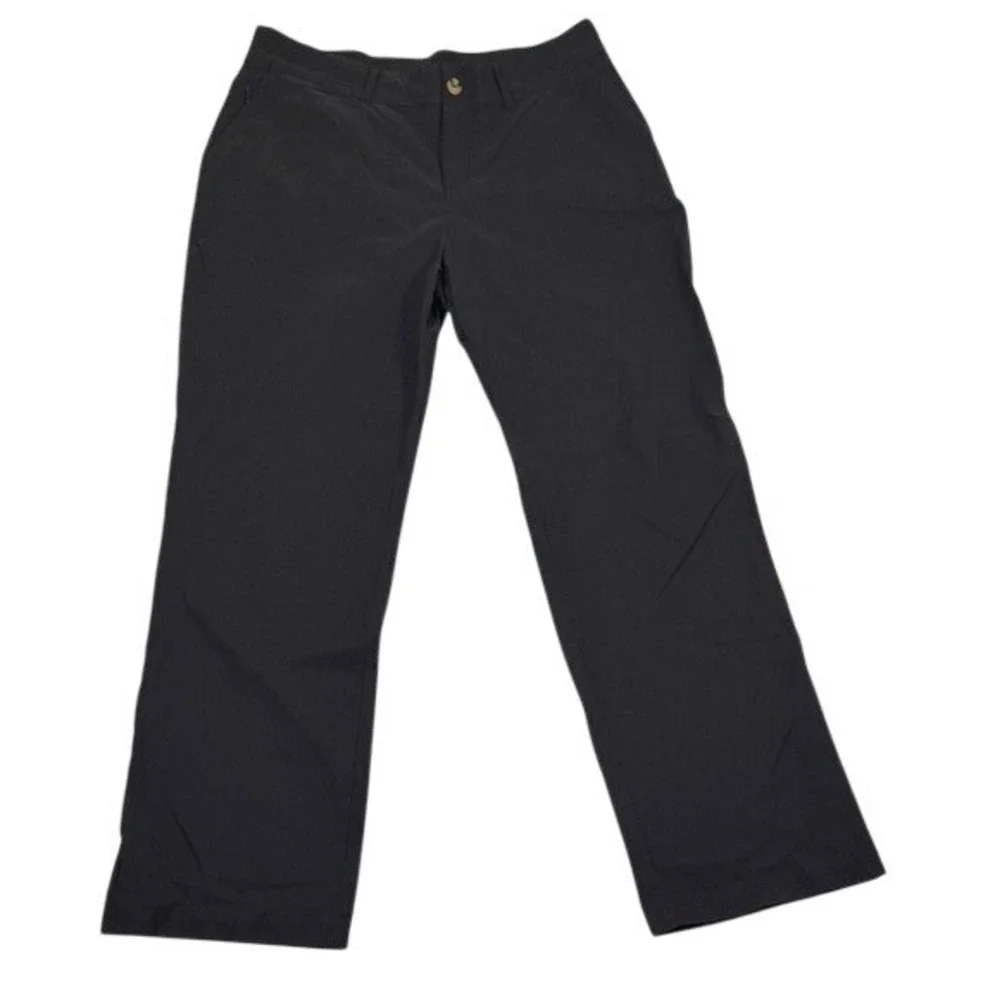 Gerry Mens Black Performance Hiking Pants‎ Size Large Outdoor Straight Leg D2-01